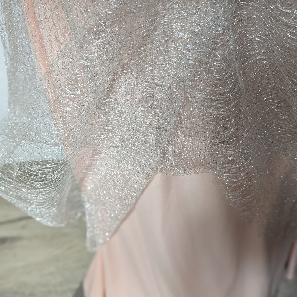 Fabuluxe limited edition pink prom formal fit&flare mini train gown sz XS NEW - Picture 9 of 10